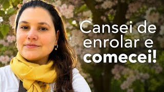 Cansei de enrolar, e fiz meu primeiro vídeo! 