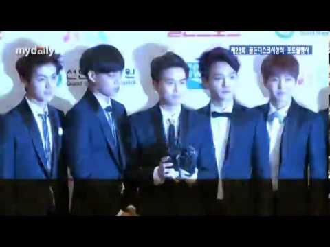 EXO, Shinee Red Carpet mydaily 140116