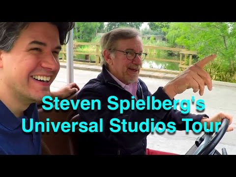 , title : 'Steven Spielberg Gives A Tour of Universal Studios - Behind The Scenes of Movie Magic'