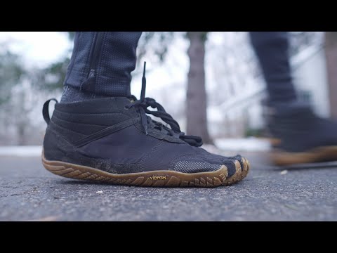 WALKING / how to walk in barefoot shoes with heel or forefoot