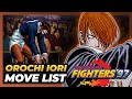 OROCHI IORI MOVE LIST The King Of Fighters 97 KOF97
