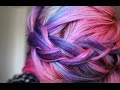 Lavander purple pink hair \[•~•]/ emo/scene 