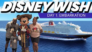 2025 Disney Wish Cruise Vlog | Day 1: Embarkation Day | The Rice Residence