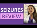 Seizures (Epilepsy) Nursing NCLEX: Tonic-Clonic, Generalized, Focal, Symptoms