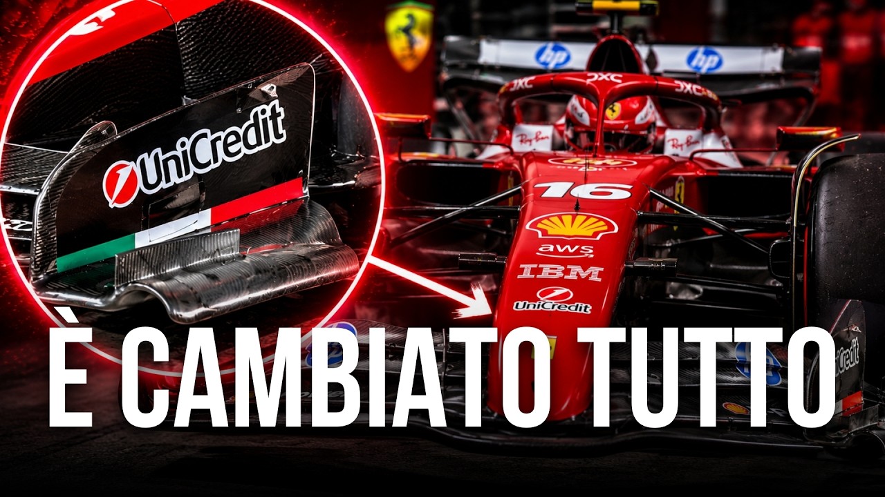 🚨 BOMBA FERRARI: NUOVA ALA A BARCELLONA! DIVEPLANE, ENDPLATE STRAVOLTO! LECLERC, FRENI, FONDO…