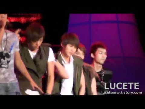 [FANCAM]100828 ZE:A-Level Up(MinwooVer.)