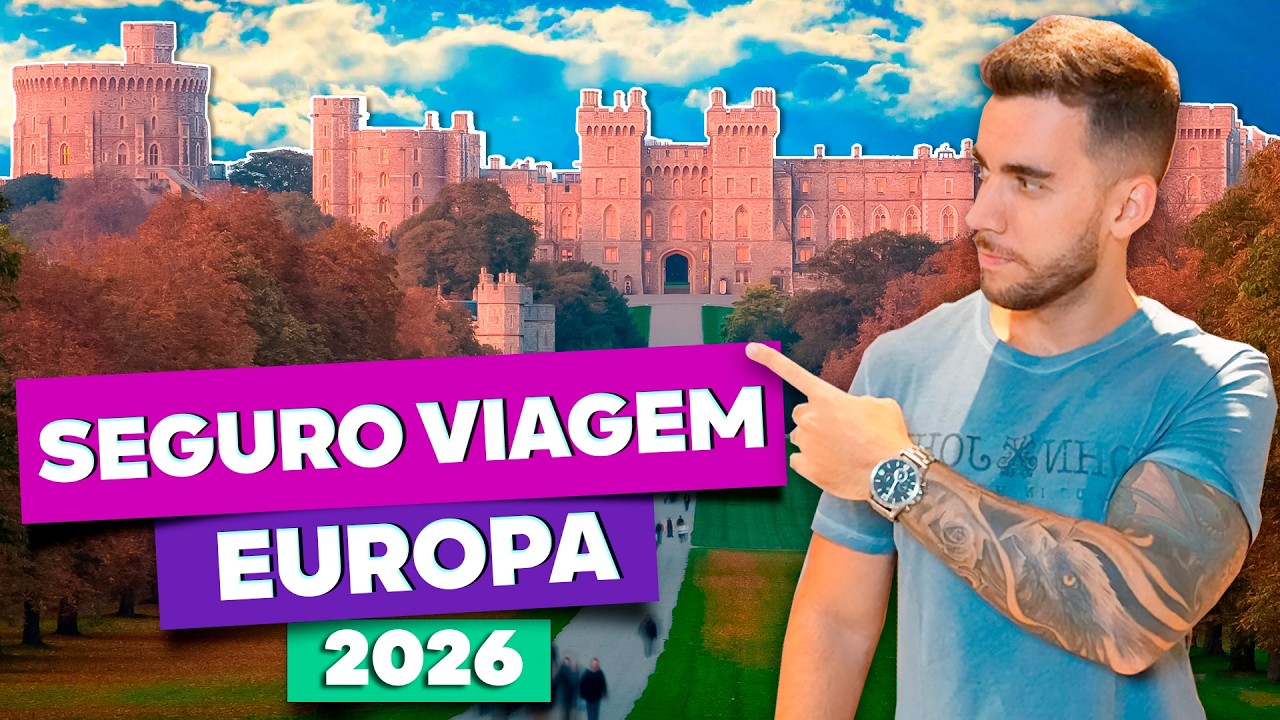 O melhor seguro viagem para EUROPA em 2024! E o mais barato!
