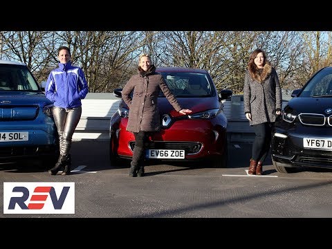 The REV Test: Electric cars. BMW i3s vs Kia Soul EV vs Renault Zoe