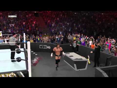 WWE 2K15: CM Punk 2K Showcase Mode Walkthrough Part 5 -  Night of Champions (PS4)