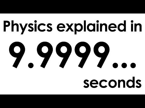 10秒でわかる物理学(発表 (Physics Explained in Ten Seconds (Announcement))