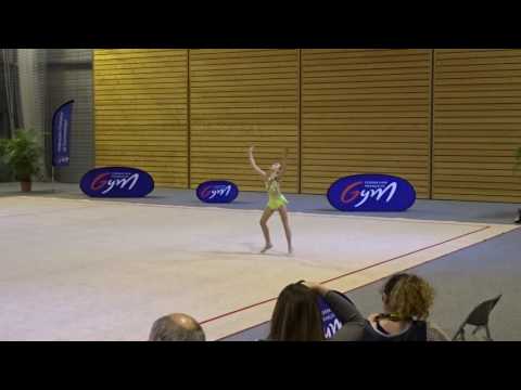 Charlène Ferrero massues - Nat A 14-15 ans - France Chambéry 2017