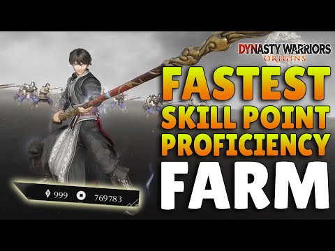 1000 Skill Points Every 10 Mins | BEST Skill Point And Weapon Farm Dynasty Warriors Origins