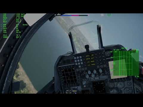 Kfir C10 in Simulator Enduring Confrontation (War Thunder)