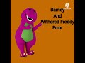 Barney And Withered Freddy Error SNES Edition