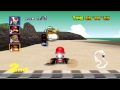 Mario Kart 64 Gameplay Mushroom Cup Nintendo 64