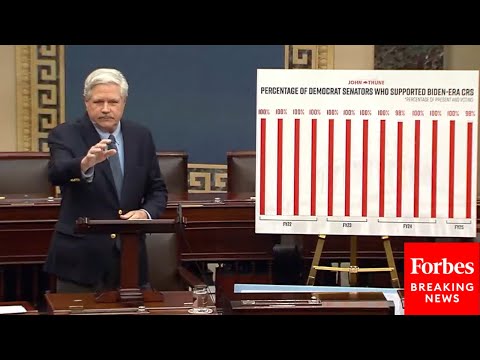 John Hoeven: Here's The Percentage Of Democrats That Voted For The 13 CRs During Biden's Presidency