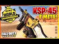 META NO MUNDIAL A KSP45 é ROUBADA Com Essas Classes Para MJ E Battleroyale COD Mobile