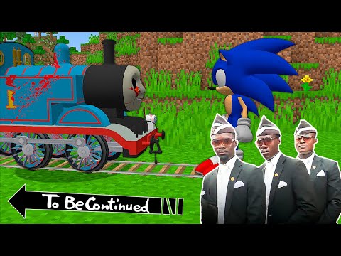 THOMAS.EXE vs SONIC in Minecraft - Coffin Meme Thomas THE TANK ENGINE.EXE