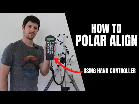 How to Polar Align with SynScan Hand Controller - HEQ5 Pro