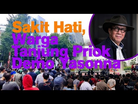 Sakit Hati, Warga Tanjung Priok Demo Yasonna Laoly