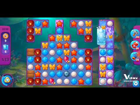 Fishdom. 8336 super hard level no boosters and diamonds. 20 moves