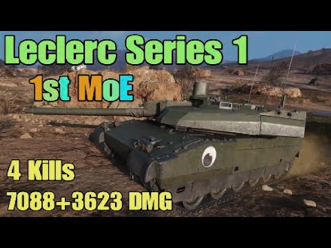 World of Tanks Console - Leclerc Series 1 - 1st MoE