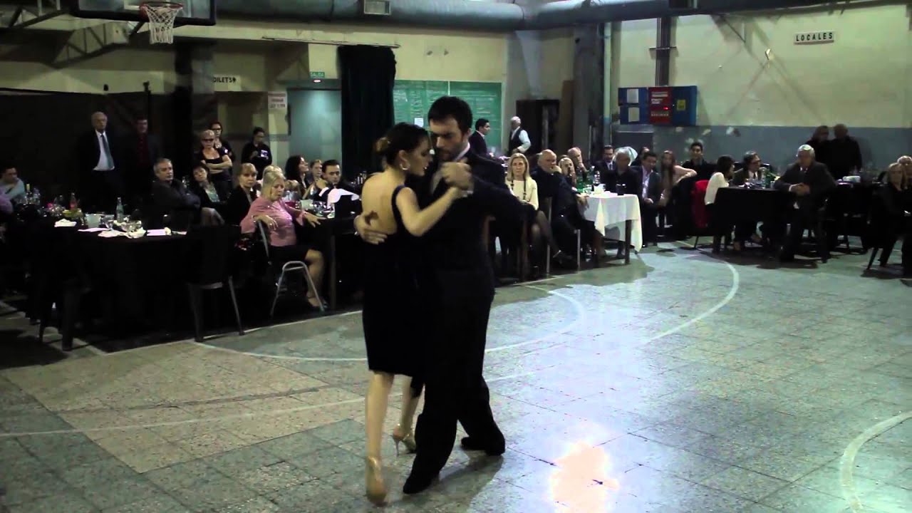 Nicolás di Rago & Jimena Romero Barbieri - Milonga Malena Sunderland Club, Bs As, 13.06.2015 - 1