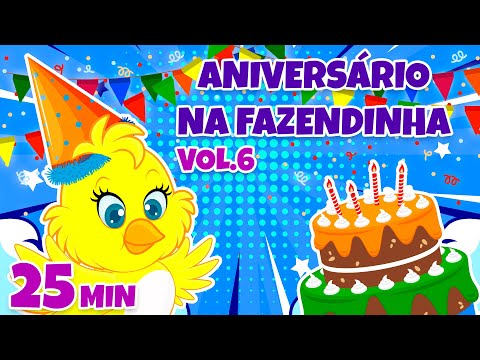 Aniversário na Fazendinha Vol. 6 - Giramille 25 min | Desenho Animado Musical