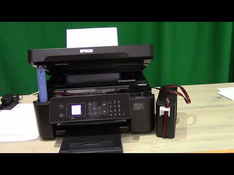 Video thumbnail: An Epson Wf-2810 Printer  Working With A Ciss