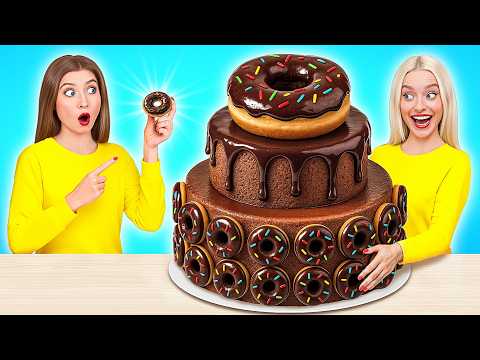 Giant vs Tiny Food Challenge | Edible Battle by Multi DO Smile