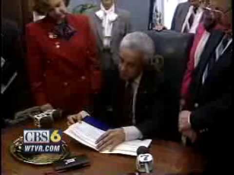 CBS 6 Video Vault: 1991 - December 27 - Gov. Doug Wilder's year in review