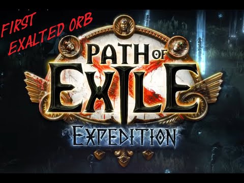 [Path of Exile] 3.15 Expedition - First Exalted Orb drop this league