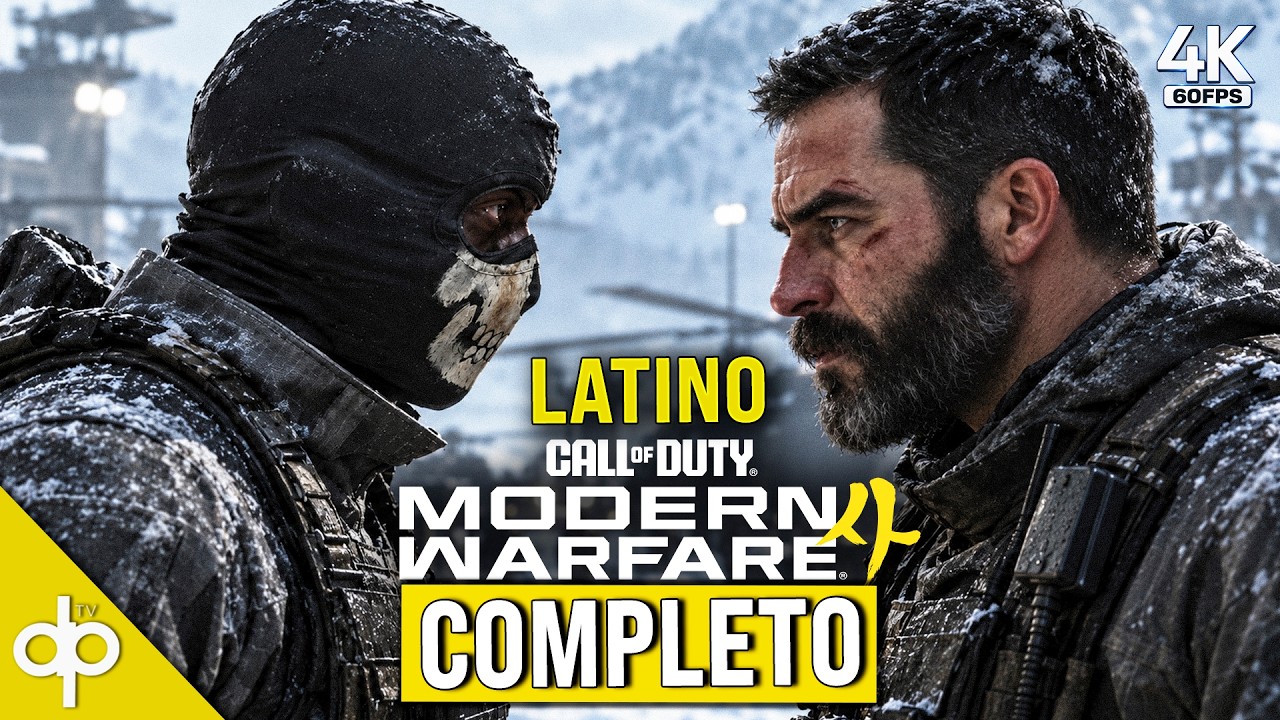 CALL OF DUTY MODERN WARFARE 4 Campaña Completa en Español LATINO | Gameplay PC (4K 60FPS)