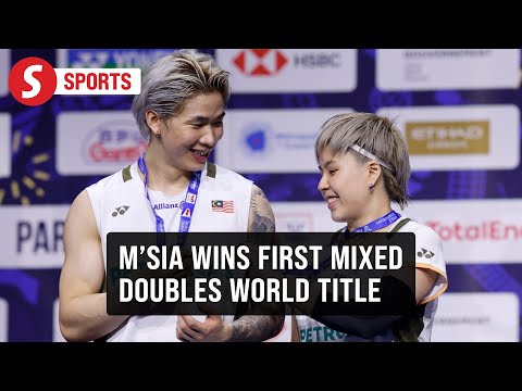 Classy Chen-Toh power to nation's first mixed doubles world title in style