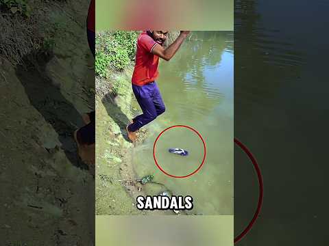 Testing Water-Walking Sandals #shorts