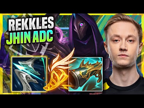 REKKLES CHILLING WITH JHIN! - G2 Rekkles Plays Jhin ADC vs Tristana! | Season 11