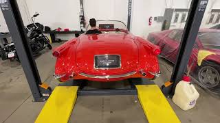 1955 Chevrolet Corvette Light Test