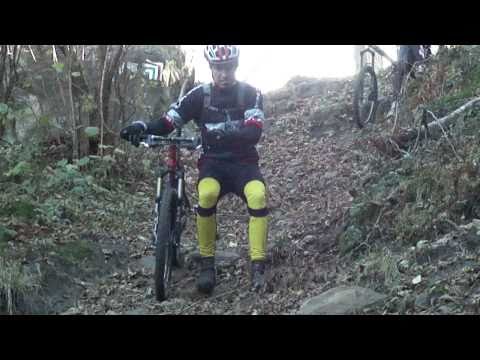 Leskowiec - strome zejście