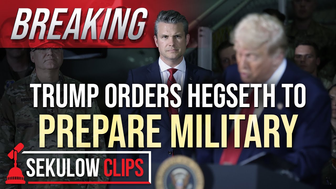 BREAKING: Trump Orders Hegseth to Make Preparations