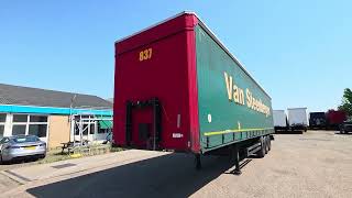 Полуремарке със завеси K&ouml;gel Mercedes - Disc K&ouml;gel 3-axle curtain-sided semi-trailer - Merced | Изображение 4 - Autoline