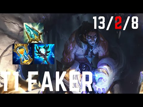 T1 Faker Sylas vs Orianna [MID] Patch 14.2 Korea Master