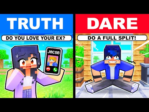 Minecraft but EXTREME TRUTH OR DARE...