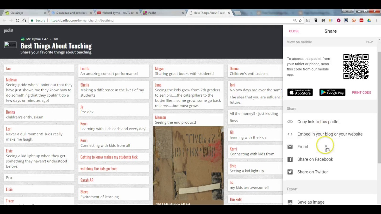 How to Create PDFs of Padlet Walls