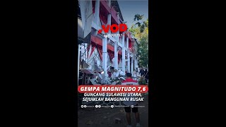 Download lagu A 7.6-magnitude earthquake rocked North Sulawesi, damaging several buildings. mp3