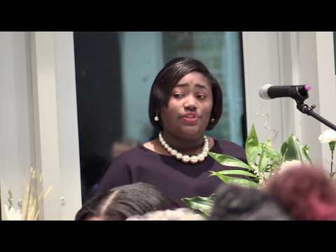 Dr. MLK Celebration 28th Annual Commemorative Banquet DaSonja Darden Oratorical 1st Place