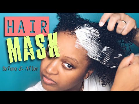 How to Apply Hair Mask Beginner Friendly  | Starla B