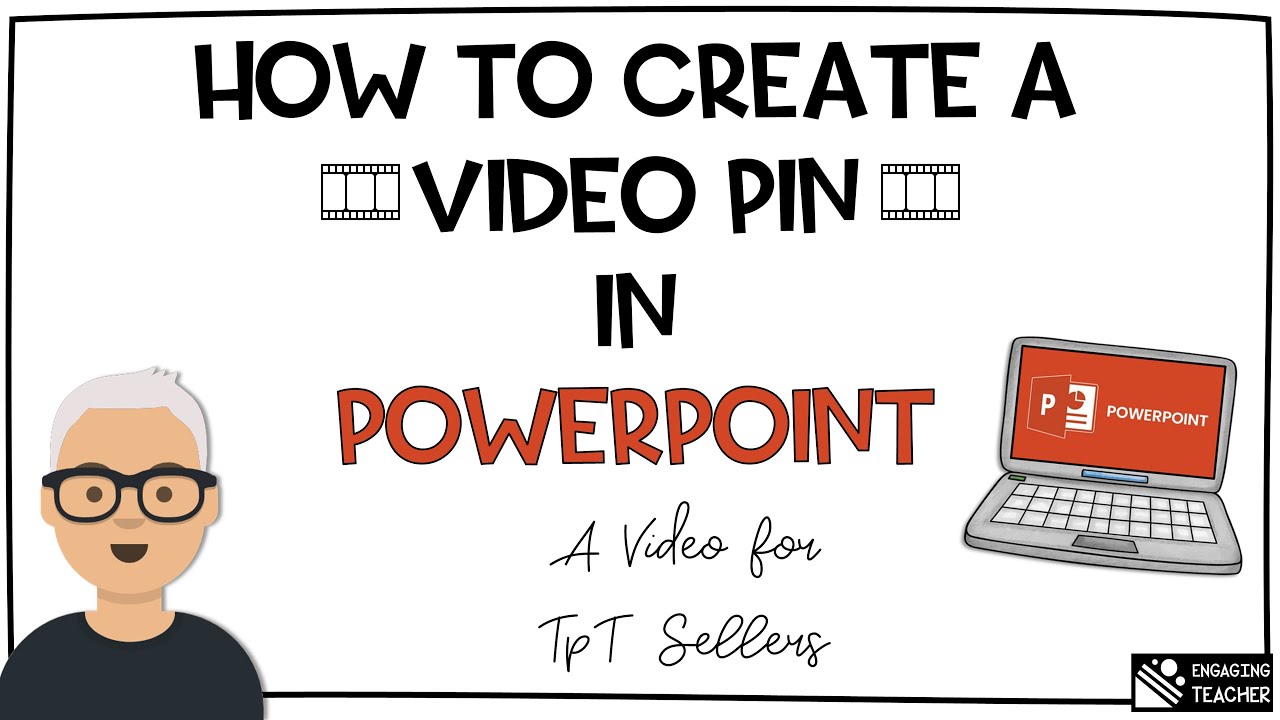 Creating a Video Pin Using My TpT Product Cover