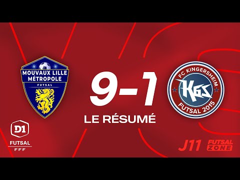 D1 Futsal - J11 Mouvaux Lille Métropole Futsal vs FC Kingersheim