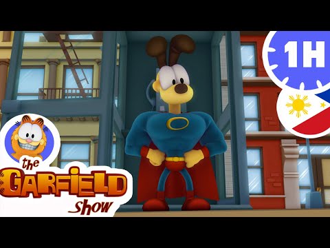 Bagong Cartoon Compilation | GARFIELD TAG | Nang ninakaw ni Odie ang palabas