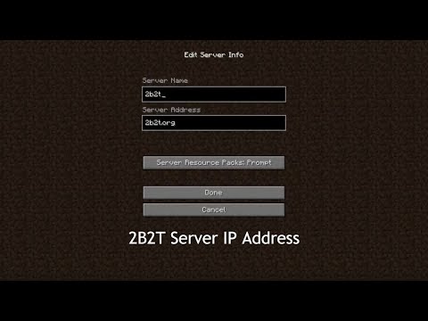 TOP SECRET: Minecraft 2B2T Server IP and Name REVEALED!